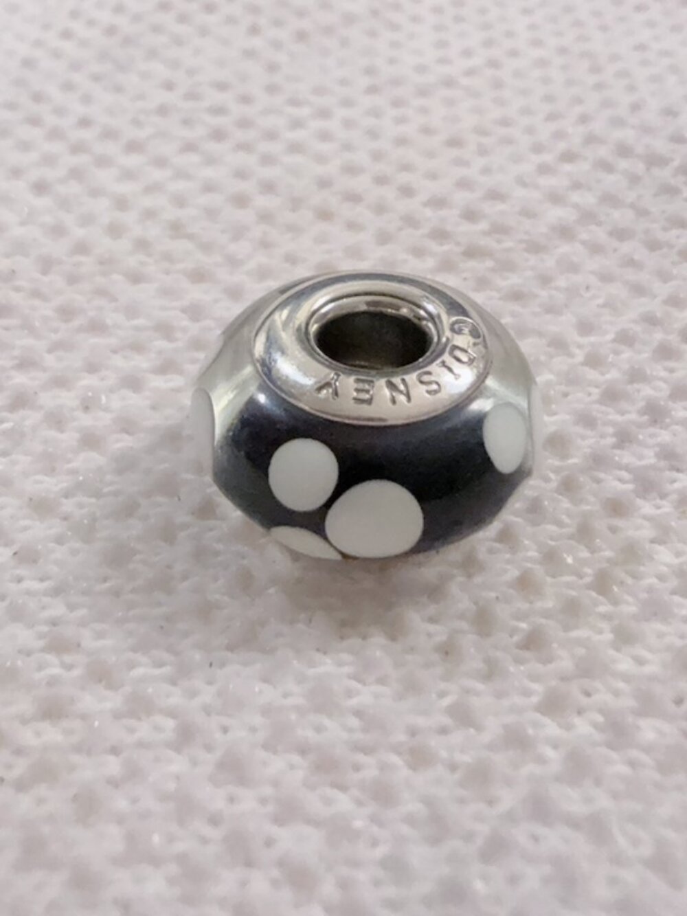 Disney Murano Minnie Mouse Charm For Pandora Bracelet